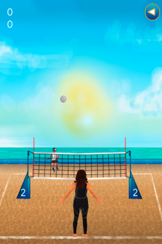 Screenshot Addictive Beach Volleyball Screenshot Addictive Beach Volleyball